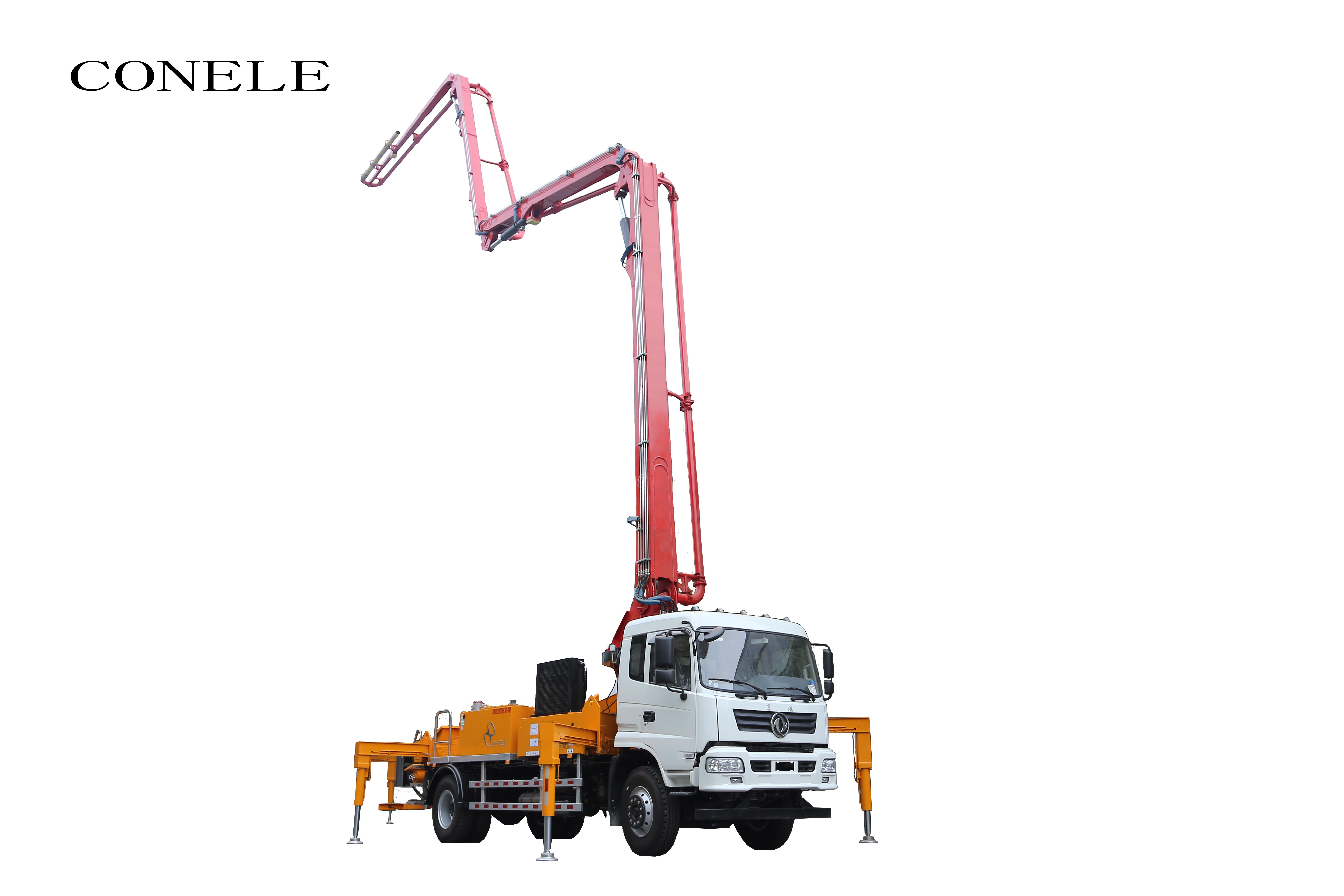 天泵，科尼樂(lè)小型混凝土泵車 