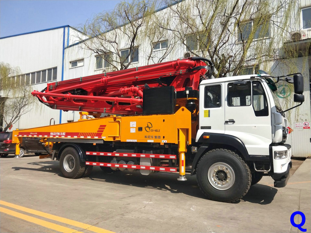 小型混凝土泵車，混凝土泵車、天泵、小型泵車