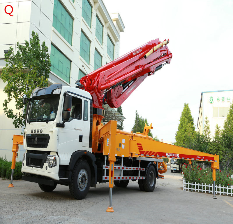 小型混凝土泵車，天泵